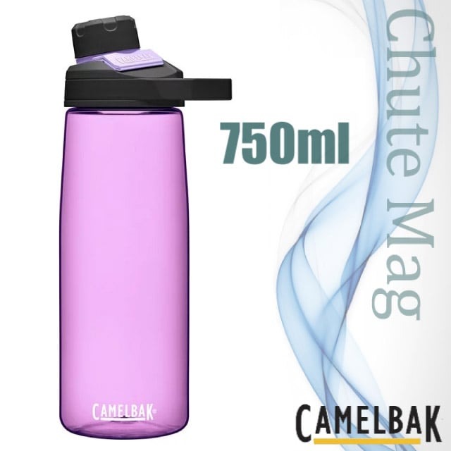 【CAMELBAK】Chute Mag 戶外運動水瓶RENEW 750ml.磁力瓶嘴蓋/CB2470502075 粉紫✿30E010